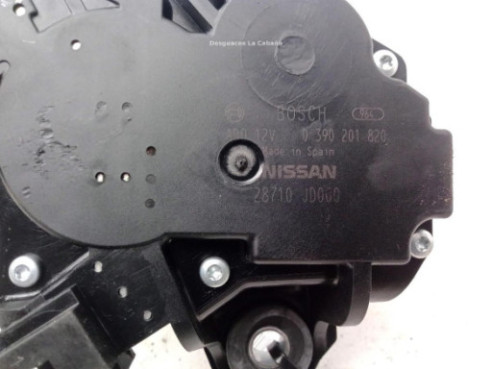 MOTOR LIMPIAPARABRISAS TRA NISSAN QASHQAI / QASHQAI +2 I (J10, JJ10)|Desguaces La Cabaña