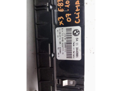 64113443981, MANDO CLIMA VW X3 (E83)|Desguaces La Cabaña
