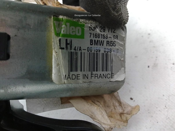 MOTOR LIMPIAPARABRISAS TRA MINI MINI CLUBMAN (R55)|Desguaces La Cabaña