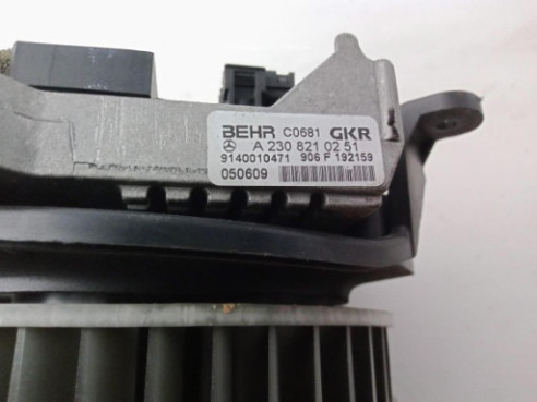 MOTOR CALEFACCION MERCEDES BENZ CLS (C219)|Desguaces La Cabaña