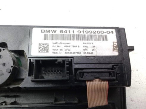 6411919926004, MANDO CLIMA BMW 1 (E87)|Desguaces La Cabaña