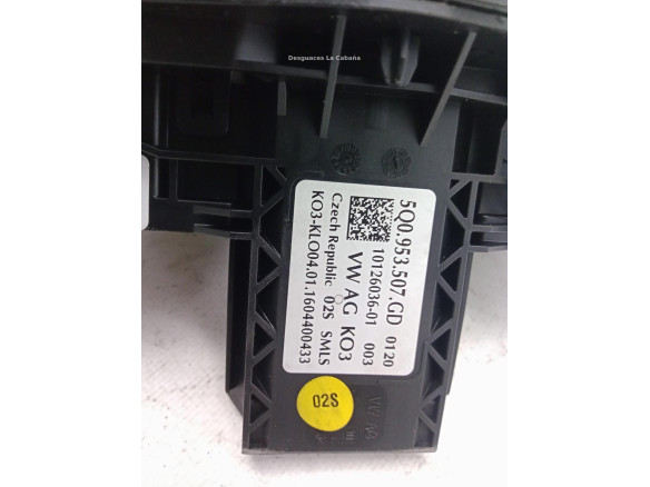 5Q0953507GD, MANDO COMPLETO SKODA OCTAVIA III (5E3, NL3, NR3)|Desguaces La Cabaña