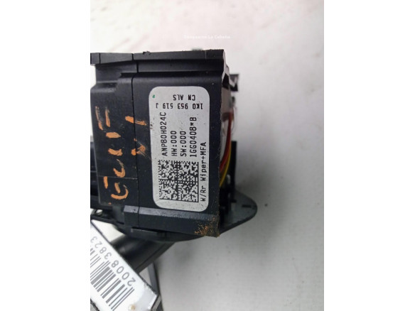 1K0953519H, MANDO LIMPIAPARABRISAS VW GOLF VI (5K1)|Desguaces La Cabaña