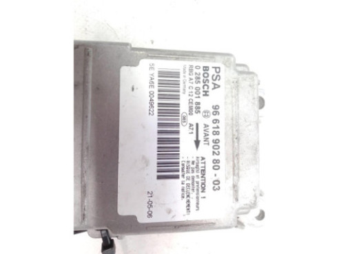 9661890280, CENTRALITA AIRBAG PEUGEOT 207 (WA_, WC_) |Desguaces La Cabaña