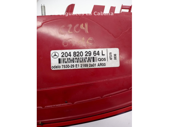 2048202964L PILOTO TRA IZQ EXT MERCEDES BENZ CLASE C (W204)|Desguaces La Cabaña