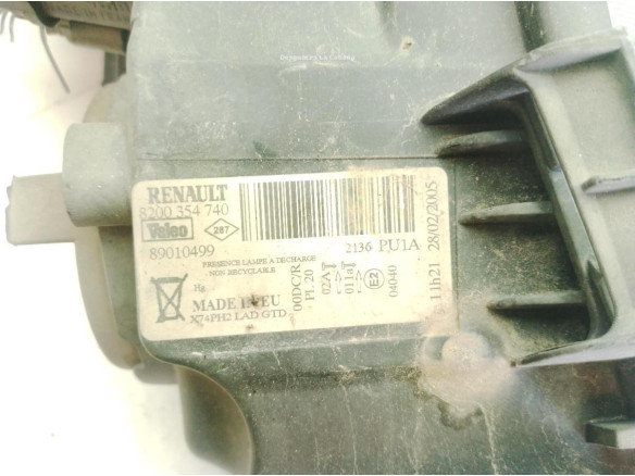 8200354740 FARO IZQUIERDO RENAULT LAGUNA II (BG0/1_)|Desguaces La Cabaña