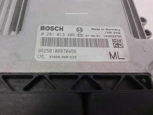 37820RSRE25, CENTRALITA MOTOR HONDA CIVIC VIII Hatchback (FN, FK)|Desguaces La Cabaña