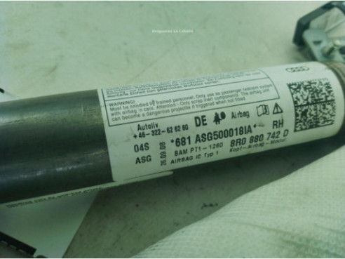 8R0880742D AIRBAG CORTINA DER AUDI Q5 (8RB)|Desguaces La Cabaña