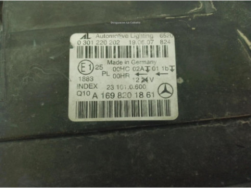FARO DERECHO MERCEDES BENZ CLASE B (W245)|Desguaces La Cabaña