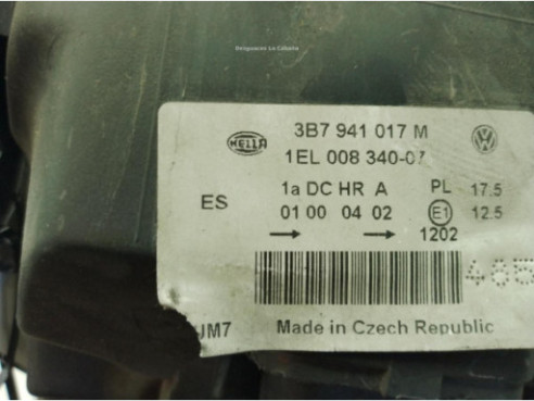 3B7941017M FARO IZQUIERDO VW PASSAT (3B3)|Desguaces La Cabaña