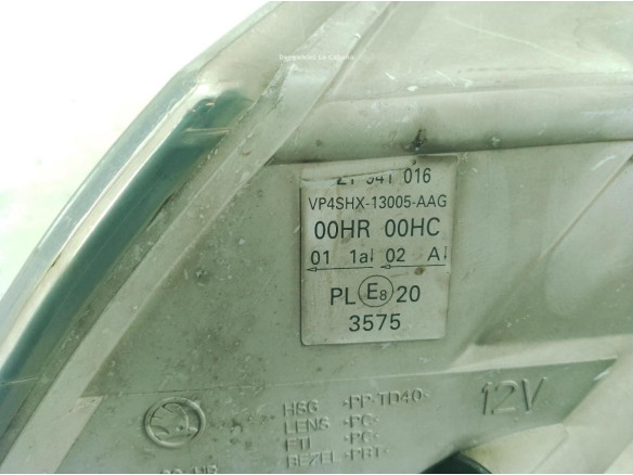 1Z1941018P FARO DERECHO SKODA OCTAVIA II (1Z3)|Desguaces La Cabaña