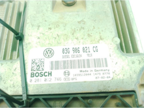 03G906021CG, CENTRALITA MOTOR VW CADDY III Furgón (2KA, 2KH, 2CA, 2CH)|Desguaces La Cabaña