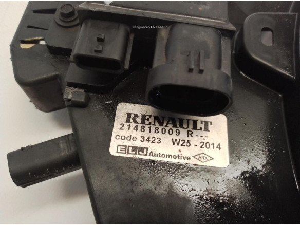 214818009R ELECTROVENTILADOR DACIA SANDERO II|Desguaces La Cabaña