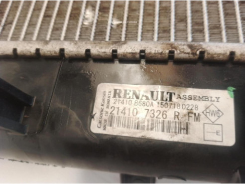 214107326R RADIADOR AGUA DACIA SANDERO II|Desguaces La Cabaña