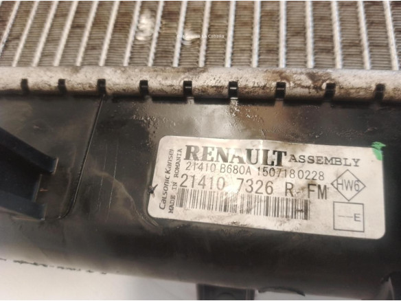 214107326R RADIADOR AGUA DACIA SANDERO II|Desguaces La Cabaña