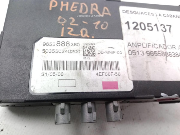 9655888380 AMPLIFICADOR ANTENA CITROEN C6 (TD_)|Desguaces La Cabaña