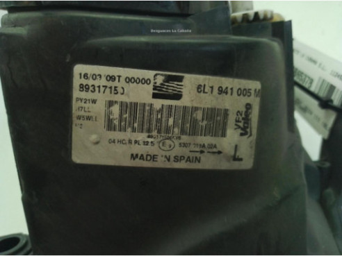 6L1941005M FARO IZQUIERDO SEAT IBIZA III (6L1)|Desguaces La Cabaña