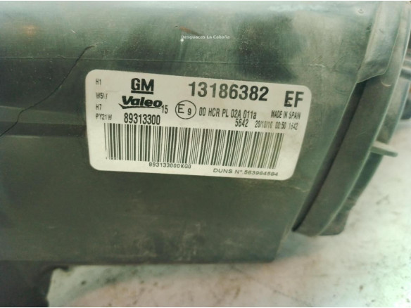 93189358 FARO DERECHO OPEL CORSA D (S07)|Desguaces La Cabaña
