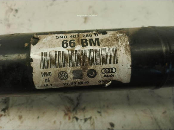 5N0407766B PALIER DEL DER VW TIGUAN (5N_)|Desguaces La Cabaña