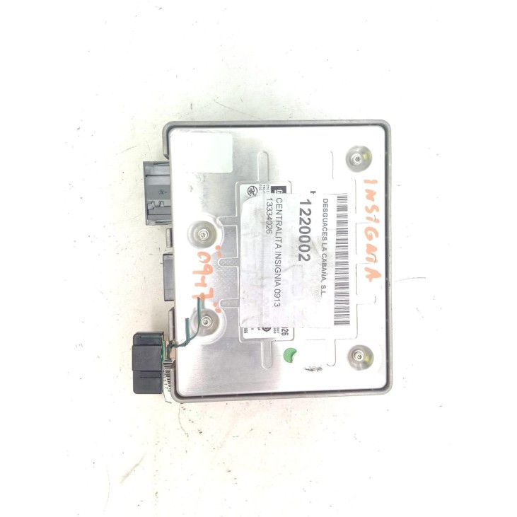 13334026 CENTRALITA MOTOR OPEL INSIGNIA A (G09) |Desguaces La Cabaña