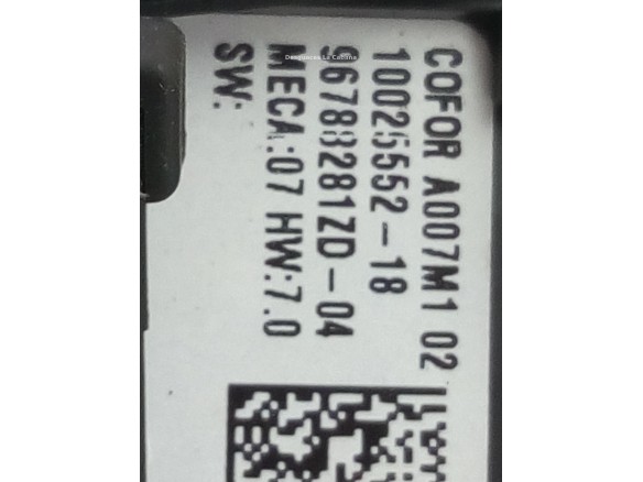 96788281ZD MANDO ELEVALUNAS PUERTA LAT DEL IZQ OPEL MOKKA |Desguaces La Cabaña