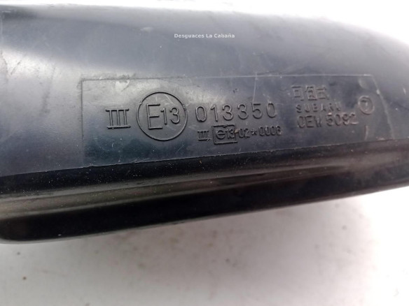 ESPEJO IZQ SUBARU FORESTER (SG_)|Desguaces La Cabaña