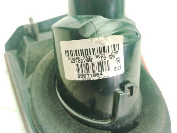 89071064 PILOTO TRA DER INT NISSAN QASHQAI / QASHQAI +2 I (J10, JJ10)|Desguaces La Cabaña