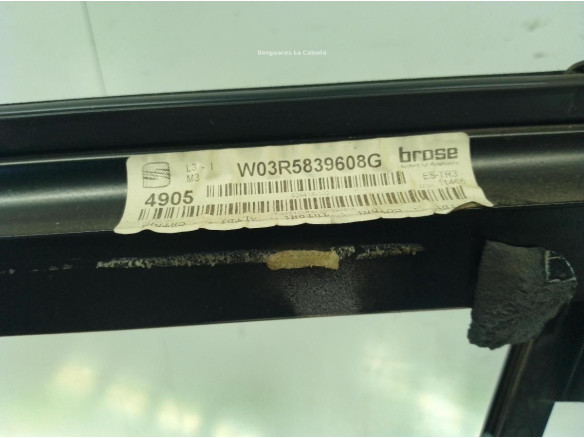 8E0839462C ELEVALUNAS PUERTA LAT TRA DER SEAT EXEO (3R2)|Desguaces La Cabaña