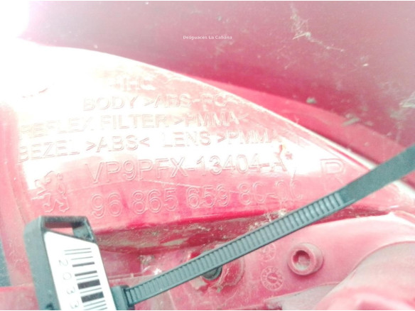 PILOTO TRA DER EXT PEUGEOT 207 (WA_, WC_)|Desguaces La Cabaña