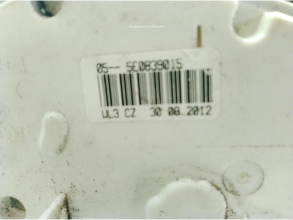 5E0839015 CERRADURA PUERTA LAT TRA IZQ SEAT TOLEDO IV (KG3)|Desguaces La Cabaña