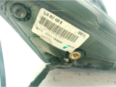 5JB857408B ESPEJO DER SEAT TOLEDO IV (KG3)|Desguaces La Cabaña