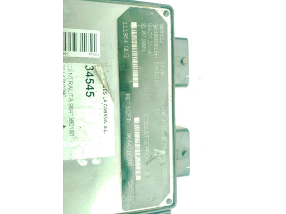 9641390180 CENTRALITA MOTOR PEUGEOT 206 Fastback (2A/C)|Desguaces La Cabaña