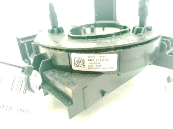 6RA959654A CARRETE AIRBAG SKODA RAPID (NH3)|Desguaces La Cabaña