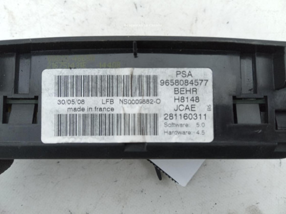 9658084577 MANDO CALEFACCION CITROEN C4 I (LC_) |Desguaces La Cabaña