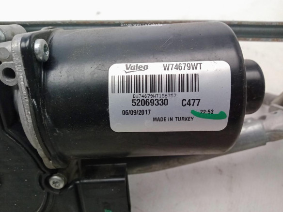 0000052214003 MOTOR LIMPIAPARABRISAS DEL FIAT TIPO Fastback (357_)|Desguaces La Cabaña