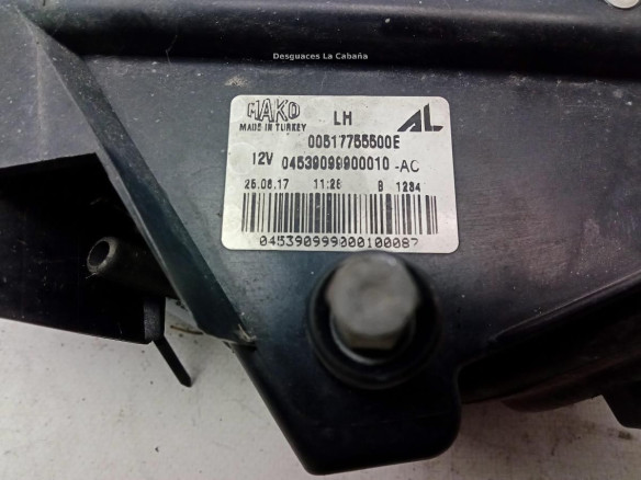 0000051775550 NIEBLA DEL IZQ FIAT TIPO Fastback (357_)|Desguaces La Cabaña