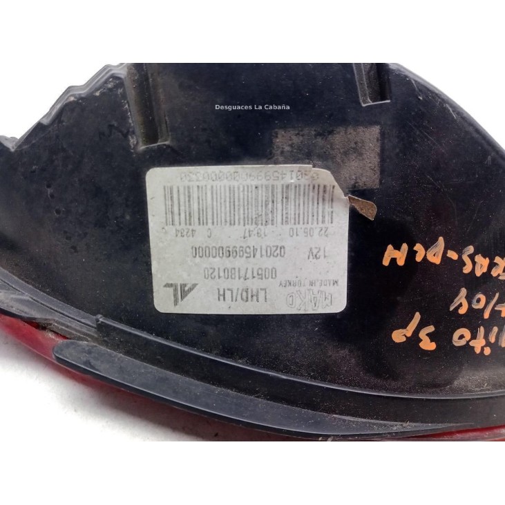00517180120 NIEBLA TRA CENTRAL SUBARU IMPREZA Fastback (GR, GH, G3) |Desguaces La Cabaña