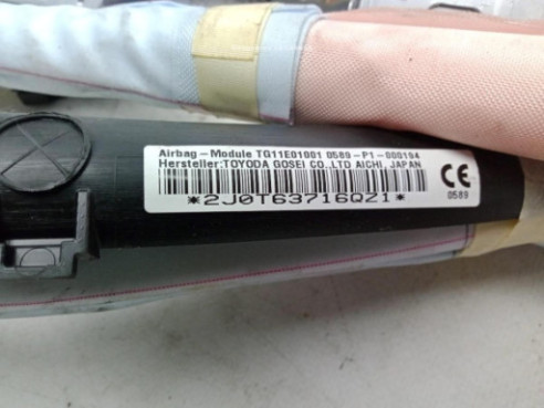 2J0T63716QZ1 AIRBAG CORTINA DER TOYOTA AURIS TOURING SPORTS (_E18_)|Desguaces La Cabaña