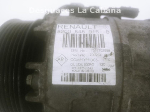 8200848916B COMPRESOR AA RENAULT TRAFIC III Furgón (FG_) |Desguaces La Cabaña