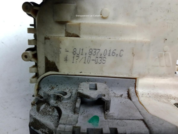 8J1837016E CERRADURA PUERTA LAT DEL DER AUDI A4 (8K2, B8)|Desguaces La Cabaña