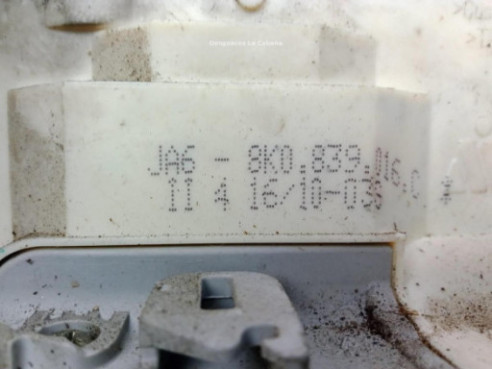 8K0839016F CERRADURA PUERTA LAT TRA DER AUDI A4 (8K2, B8)|Desguaces La Cabaña