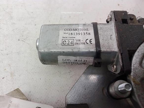 1607706980 ELEVALUNAS PUERTA LAT DEL IZQ CITROEN JUMPER Furgón|Desguaces La Cabaña