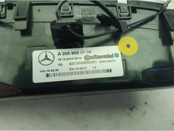 MANDO CLIMA MERCEDES BENZ CLASE C Coupé (C205)|Desguaces La Cabaña