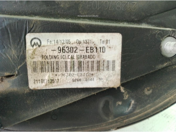 ESPEJO IZQ NISSAN NP300 NAVARA (D40)|Desguaces La Cabaña