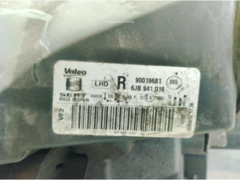 6JB941016 FARO DERECHO SEAT TOLEDO IV (KG3)|Desguaces La Cabaña