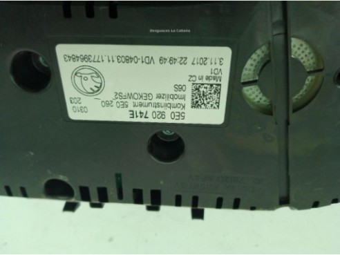 5E0920781E CUADRO INSTRUMENTOS SKODA OCTAVIA III Combi (5E5)|Desguaces La Cabaña