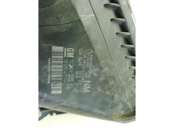 13252473RH FARO DERECHO OPEL ZAFIRA B (A05)|Desguaces La Cabaña