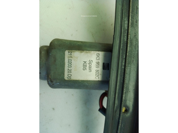 6K3959802C ELEVALUNAS PUERTA LAT DEL DER SEAT IBIZA II (6K1)|Desguaces La Cabaña