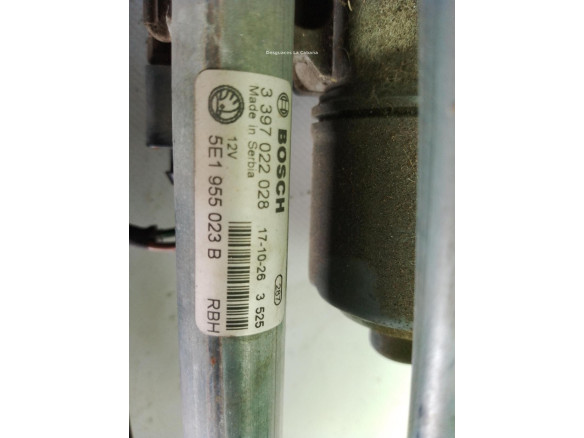 5E1955023B MOTOR LIMPIAPARABRISAS DEL SKODA OCTAVIA III Combi (5E5)|Desguaces La Cabaña