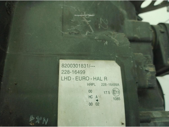 7701058175 FARO DERECHO RENAULT MODUS / GRAND MODUS (F/JP0_)|Desguaces La Cabaña
